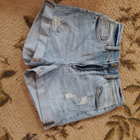 High rise denim shorts - Picture 2 of 4